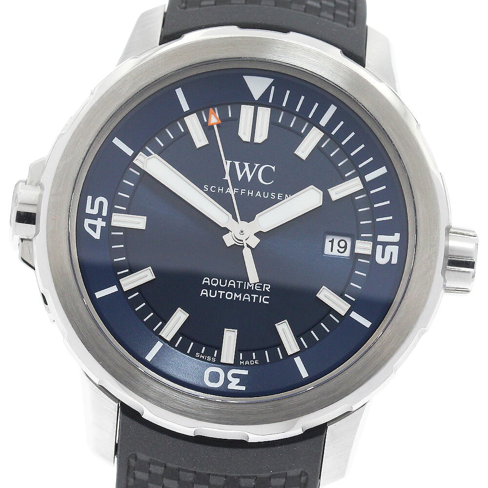 IWC IWC SCHAFFHAUSEN IW329005 アクアタイマー エクスペディション・ジャック＝イヴ・クストー デイト 自動巻き メンズ 保証書付き_972792【中古】