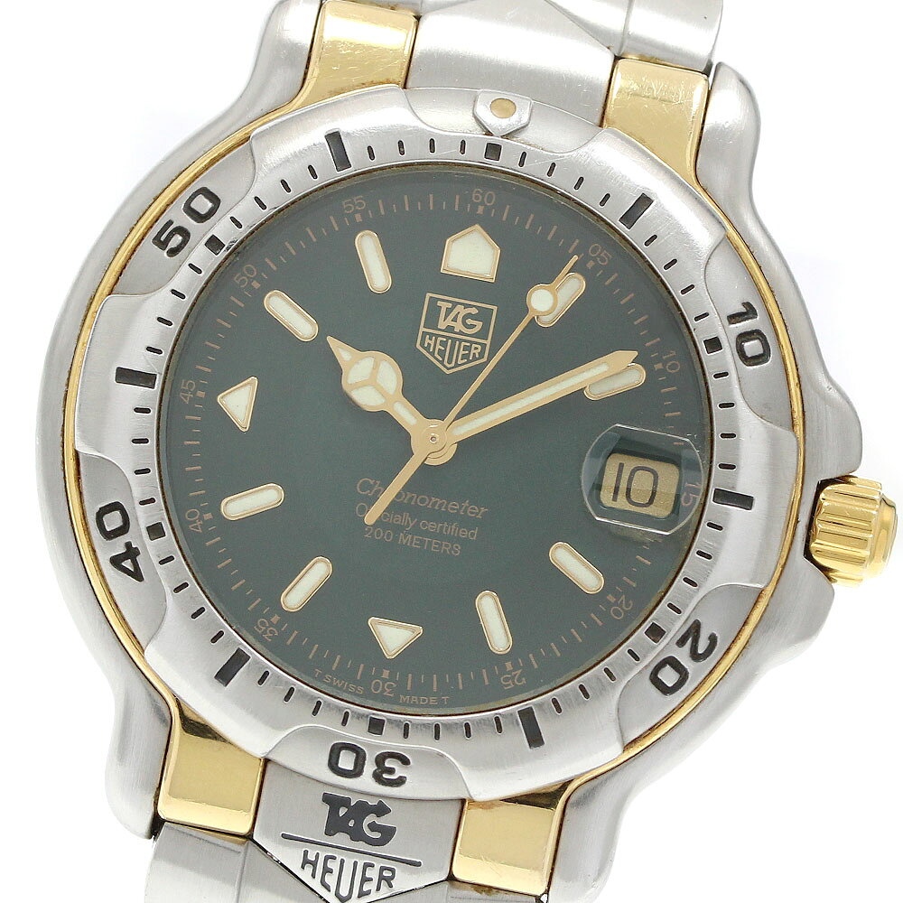 タグホイヤー TAG HEUER WH5153-K1 6000シリーズ クロノメーター デイト 自動巻き メンズ _968130【中古】