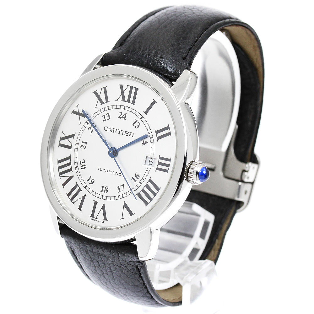 カルティエ CARTIER WSRN0022 ロンドソロ XL デイト 自動巻き メンズ _968991 中古 closer01-10270773 CLOSER サンプル画像2