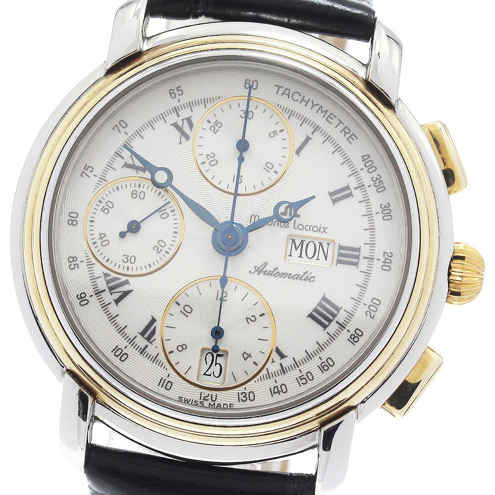 モーリスラクロア MAURICE LACROIX Ref.67413 マスターピース クロノ