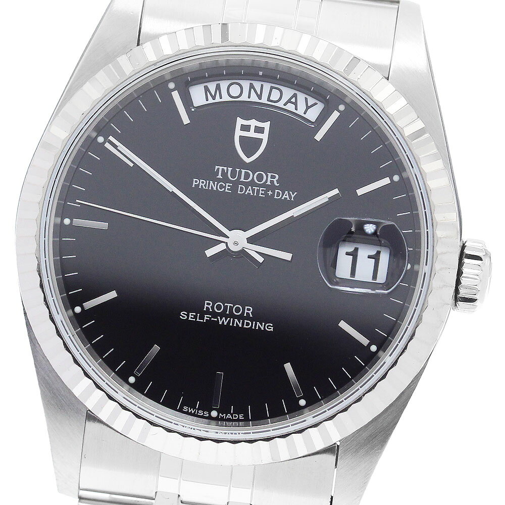 チュードル TUDOR 76214 プリンス デイトデイ WGベゼル 自動巻き メンズ _899121【中古】
