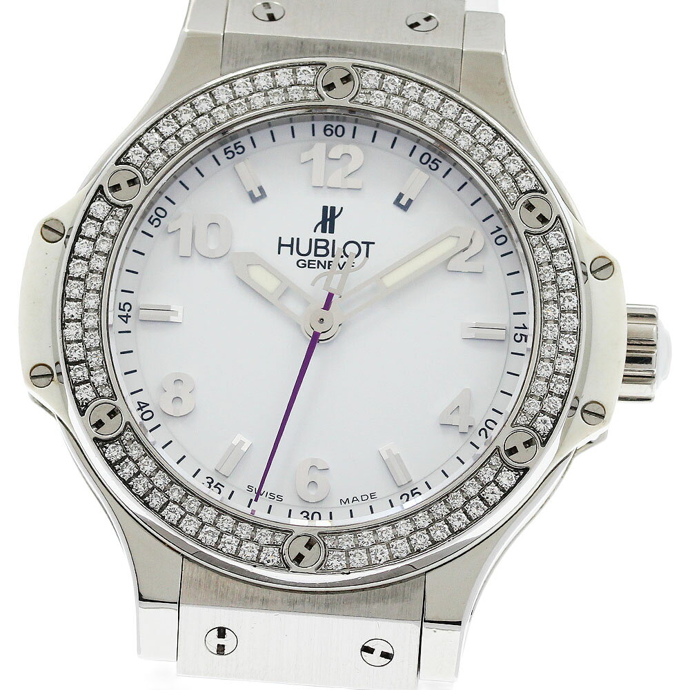 ウブロ HUBLOT 361.SE.2010.RW.1104.SMC08 ビッグバン スマイリングチルドレン ダイヤベゼル クォーツ ボーイズ _953571【中古】