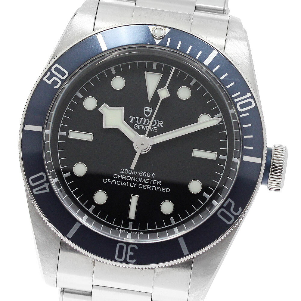 チュードル TUDOR 79230B ヘリテージ ブラックベイ 自動巻き メンズ 良品 保証書付き_960840【中古】