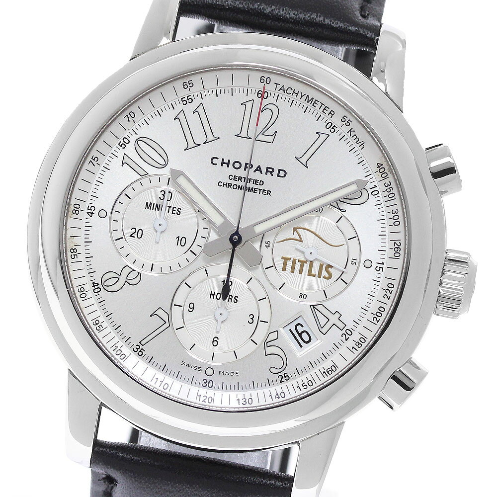 ショパール Chopard 8511 ミッレミリア クラシック TITLIS100周年記念モデル 自動巻き メンズ 良品 _962466【中古】