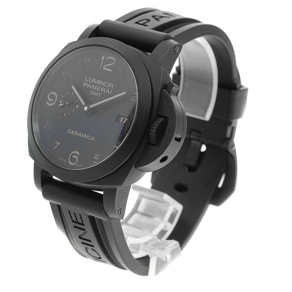 CLOSERのパネライ PANERAI PAM00441 ルミノール1950 セラミカ GMT 自動巻き メンズ 箱・保証書付き_964939【中古】｜アングル3