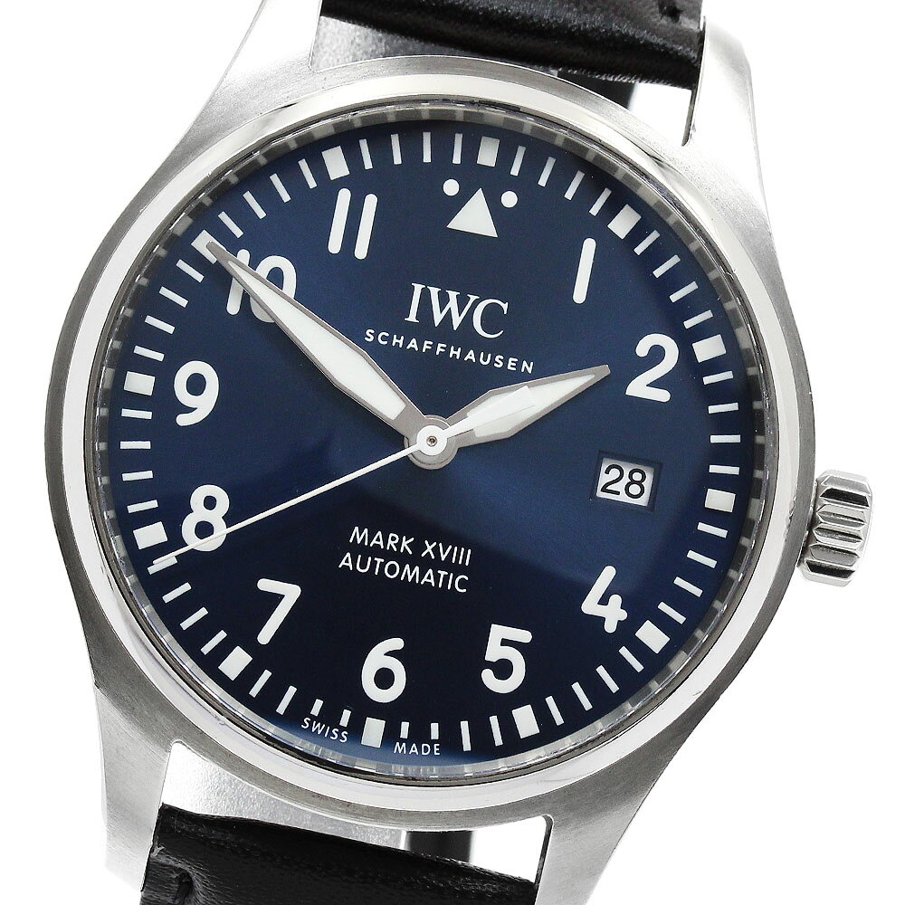 IWC IWC SCHAFFHAUSEN IW327010 パイロットウォッチ マークXV2I デイト プティプランス 自動巻き メンズ 保証書付き_968984【中古】