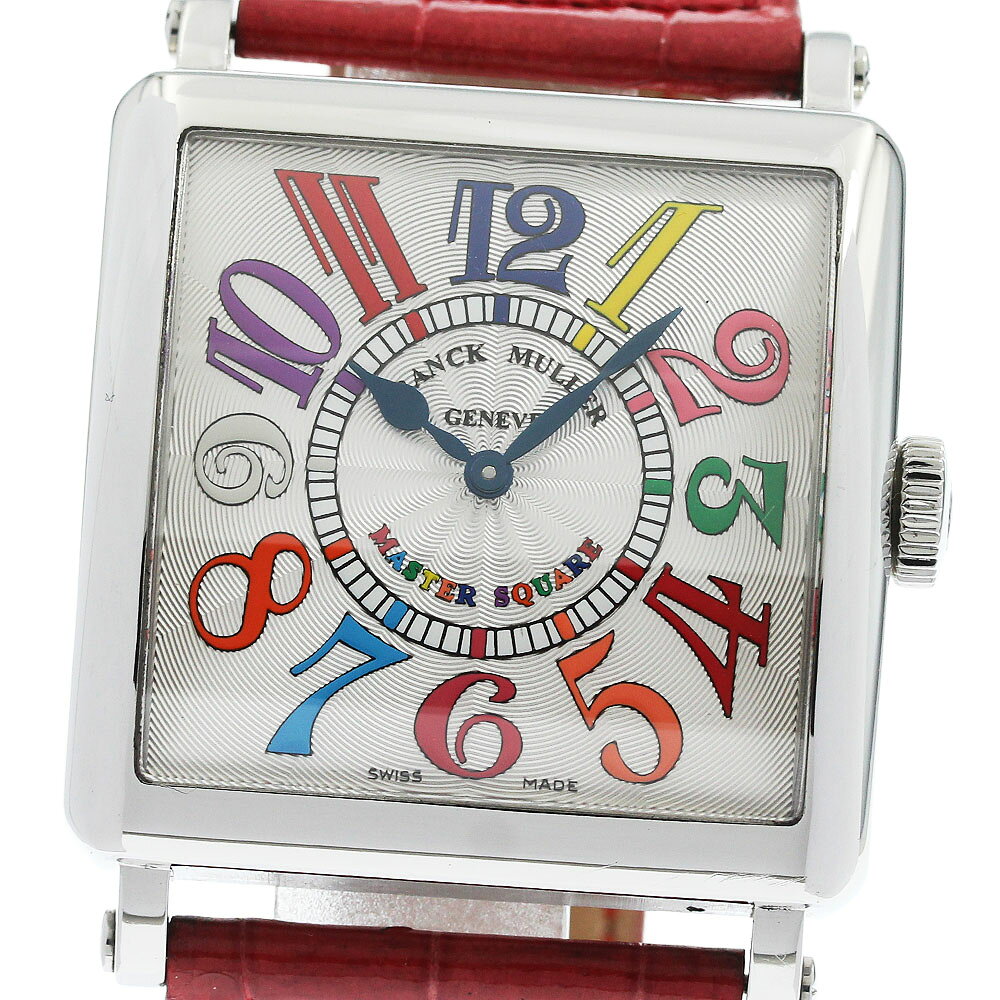 フランクミュラー FRANCK MULLER 6002HQZV マスタースクエア カラードリーム クォーツ ボーイズ _970800【中古】