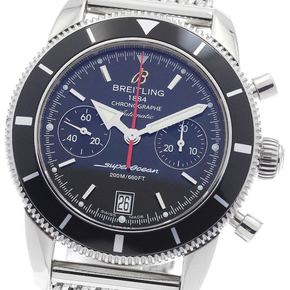ブライトリング BREITLING A23370 スーパーオーシャンヘリテージ クロノグラフ デイト 自動巻き メンズ _972729【中古】