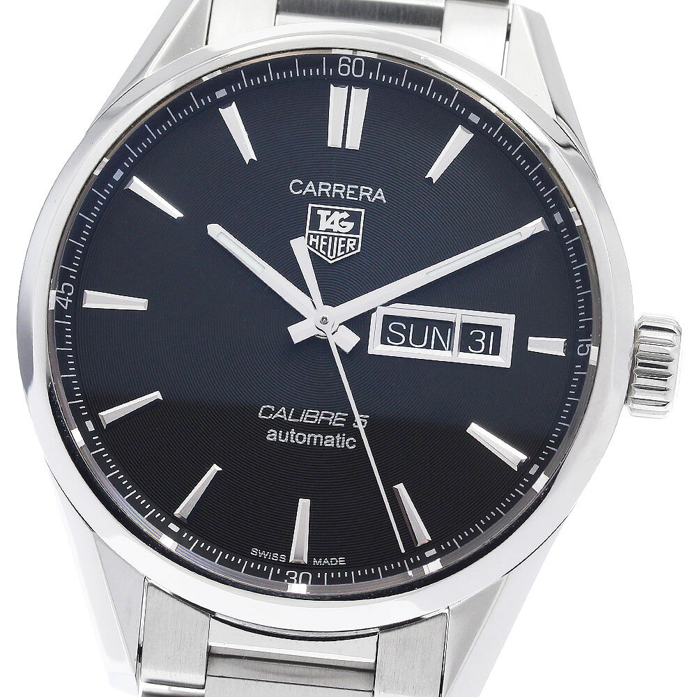 タグホイヤー TAG HEUER WAR201A-1 カレラ キャリバー5 デイデイト 自動巻き メンズ 良品 _972760【中古】