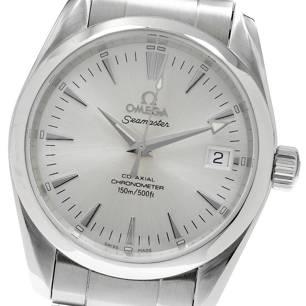 オメガ OMEGA 2504.30 シーマスター アクアテラ コーアクシャル 自動巻き ボーイズ 良品 _972805【中古】