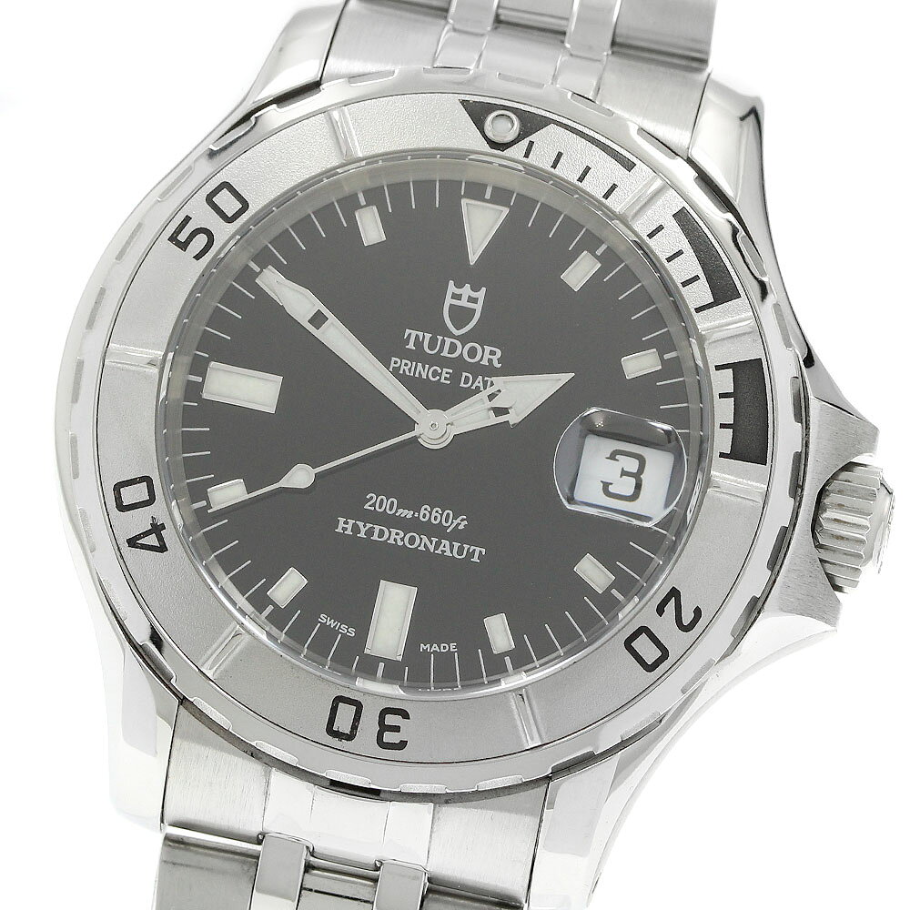 チュードル TUDOR 89190P プリンスデイト ハイドロノート 自動巻き メンズ 良品 保証書 ...