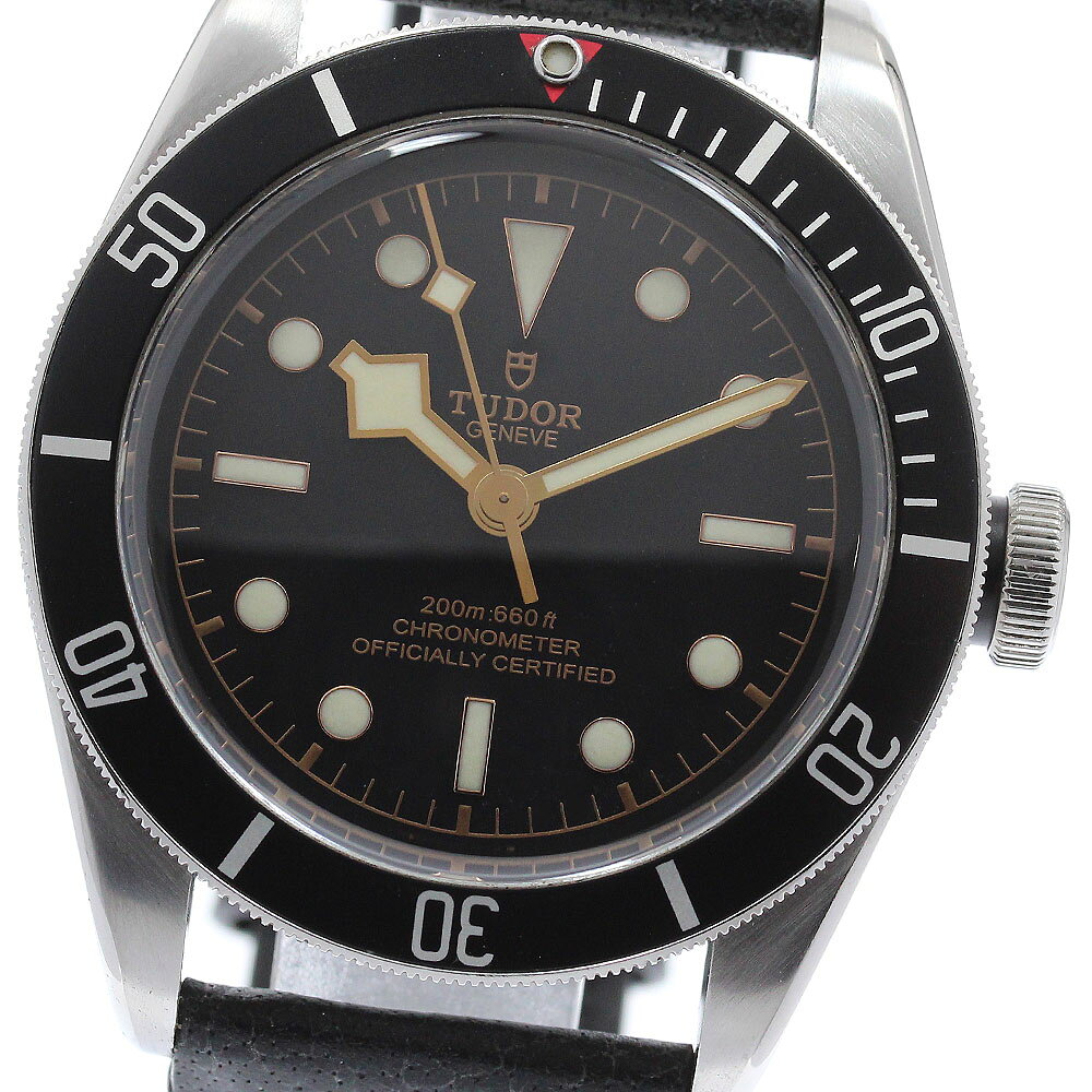 チュードル TUDOR 79230N ヘリテージ ブラックベイ 自動巻き メンズ 良品 保証書付き_973318【中古】