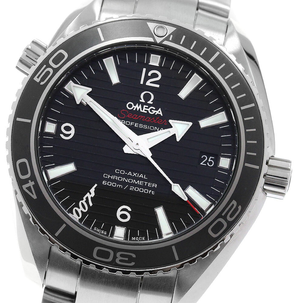 オメガ OMEGA 232.30.42.21.01.004 シーマスター プラネットオーシャン 007限定 自動巻き メンズ 良品 保証書付き_973387【中古】