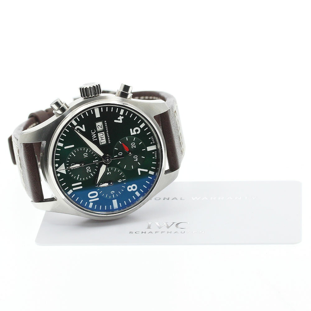 IWC SCHAFFHAUSEN IW388103 パイロットウォッチ クロノグラフ 41 デイデイト 自動巻き メンズ 良品 保証書付き_973537【中古】 closer01-10270962 CLOSER サンプル画像2