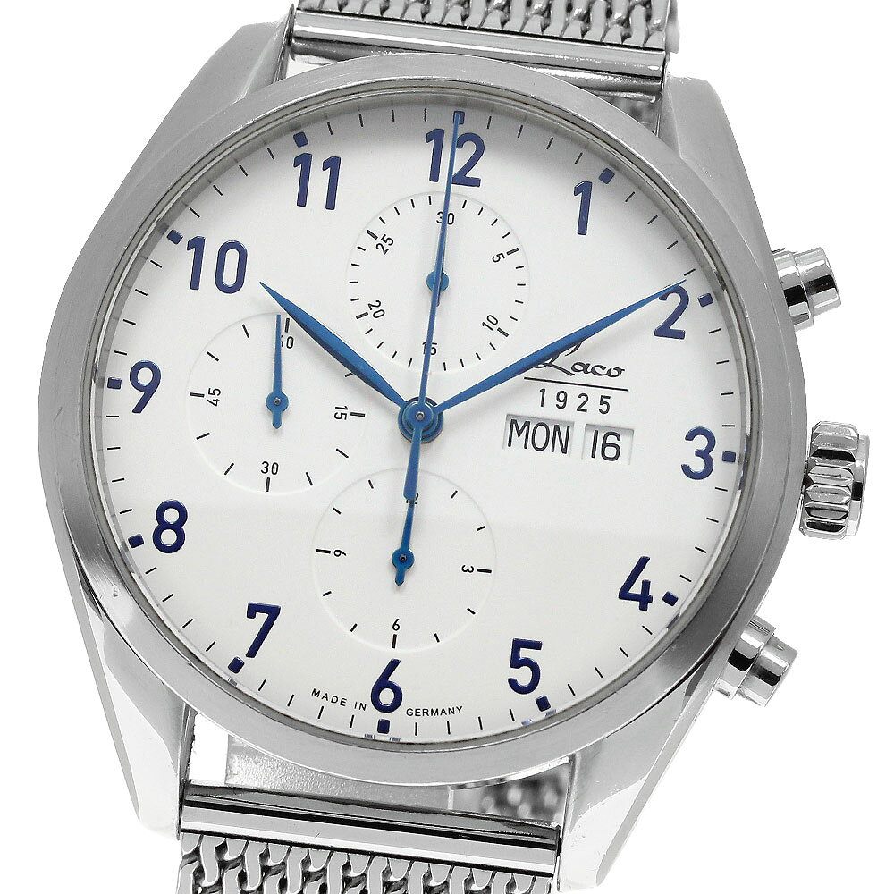ラコ Laco 861584 シカゴ 自動巻き メンズ 保証書付き_972296【中古】