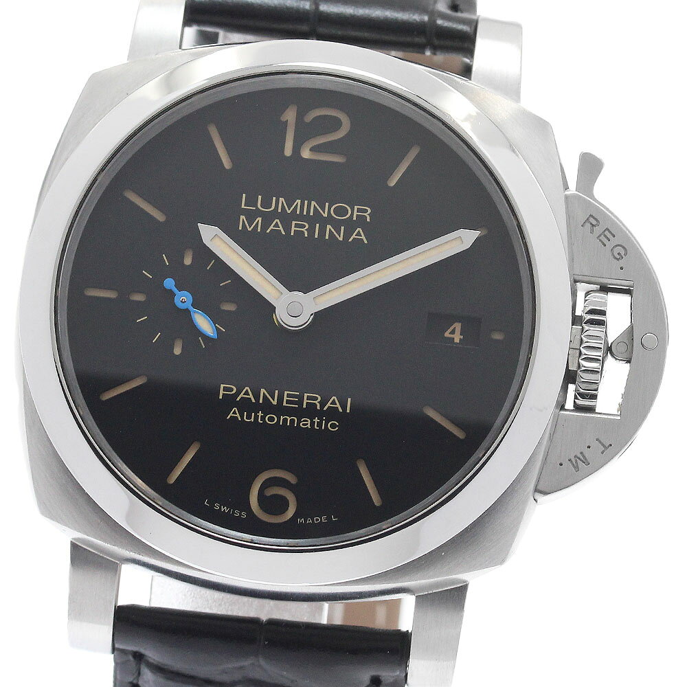 パネライ PANERAI PAM01392 ルミノール マリーナ 1950 3デイズ 自動巻き メンズ 美品 保証書付き_972732【中古】