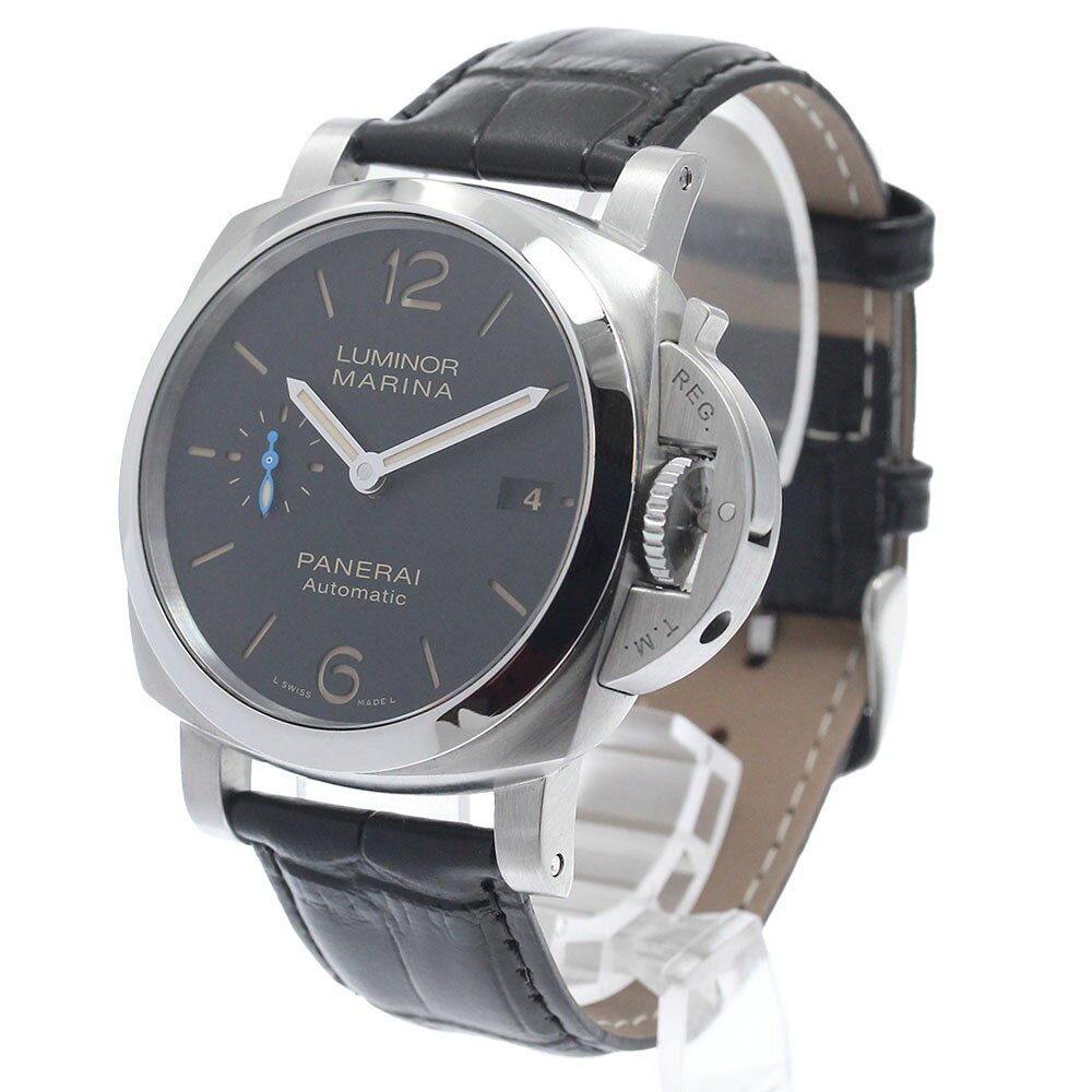 CLOSERのパネライ PANERAI PAM01392 ルミノール マリーナ 1950 3デイズ 自動巻き メンズ 美品 保証書付き_972732【中古】｜アングル3