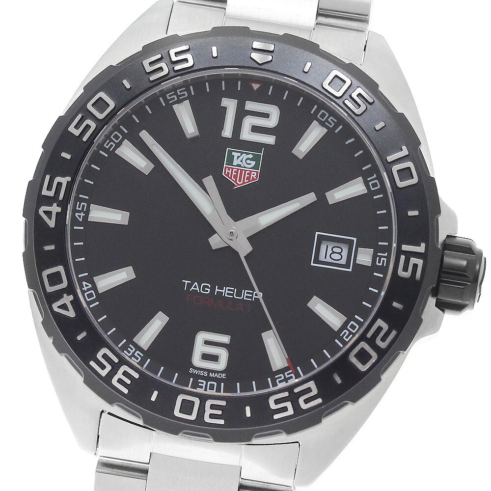 タグホイヤー TAG HEUER WAZ1110 フォーミュラ1 デイト クォーツ メンズ 良品 保証書付き_973202【中古】