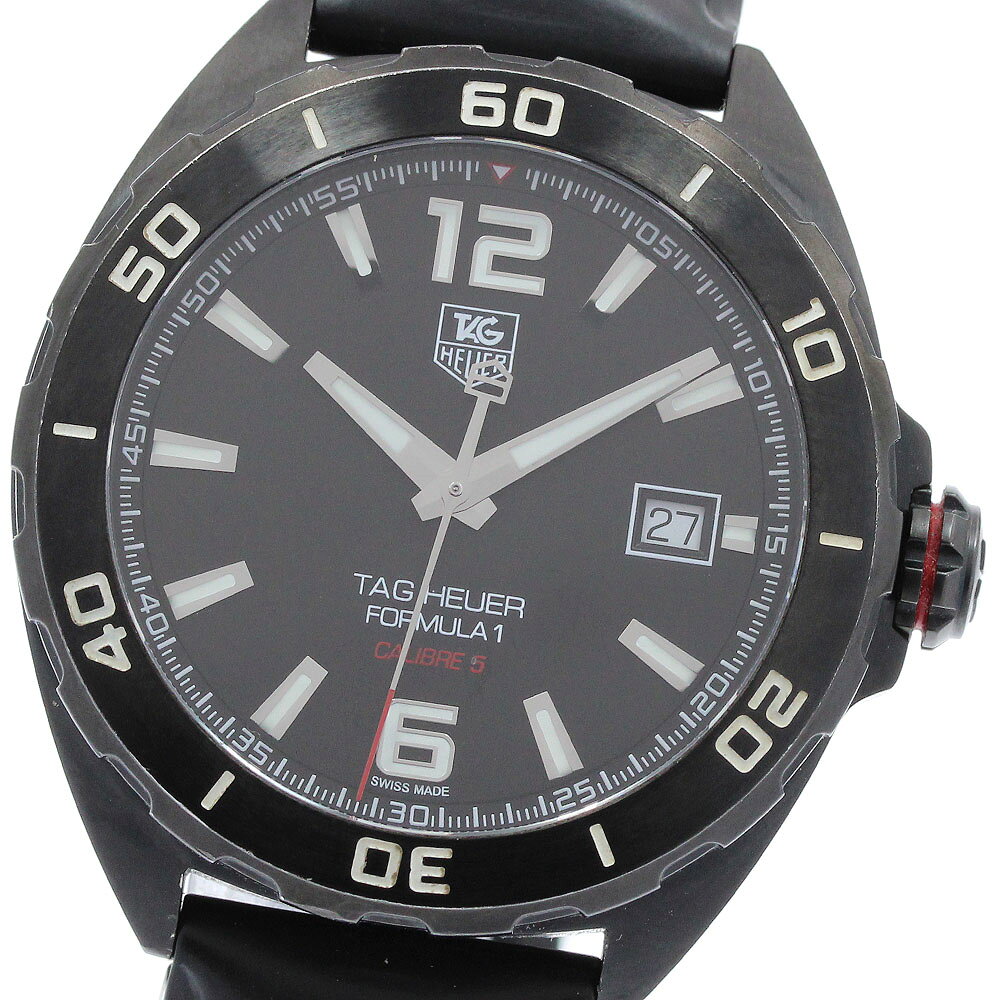 タグホイヤー TAG HEUER WAZ2115 フォーミュラ1 キャリバー5 デイト 自動巻き メンズ _973361【中古】