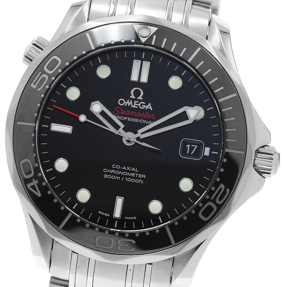 オメガ OMEGA 212.30.41.20.01.003 シーマスター300 デイト コーアクシャル 自動巻き メンズ 良品 _973366【中古】