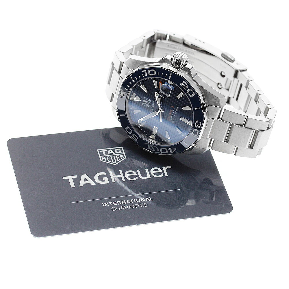タグホイヤー TAG HEUER WAY211C-1 アクアレーサー キャリバー5 デイト 自動巻き メンズ 美品 保証書付き_ closer01-10271004 CLOSER サンプル画像2