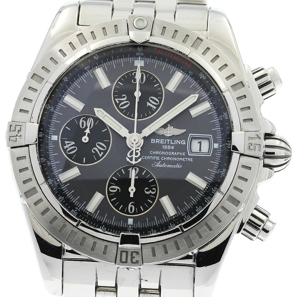 ブライトリング BREITLING A13356 クロノマット エボリューション デイト 自動巻き メンズ 良品 _973531【中古】