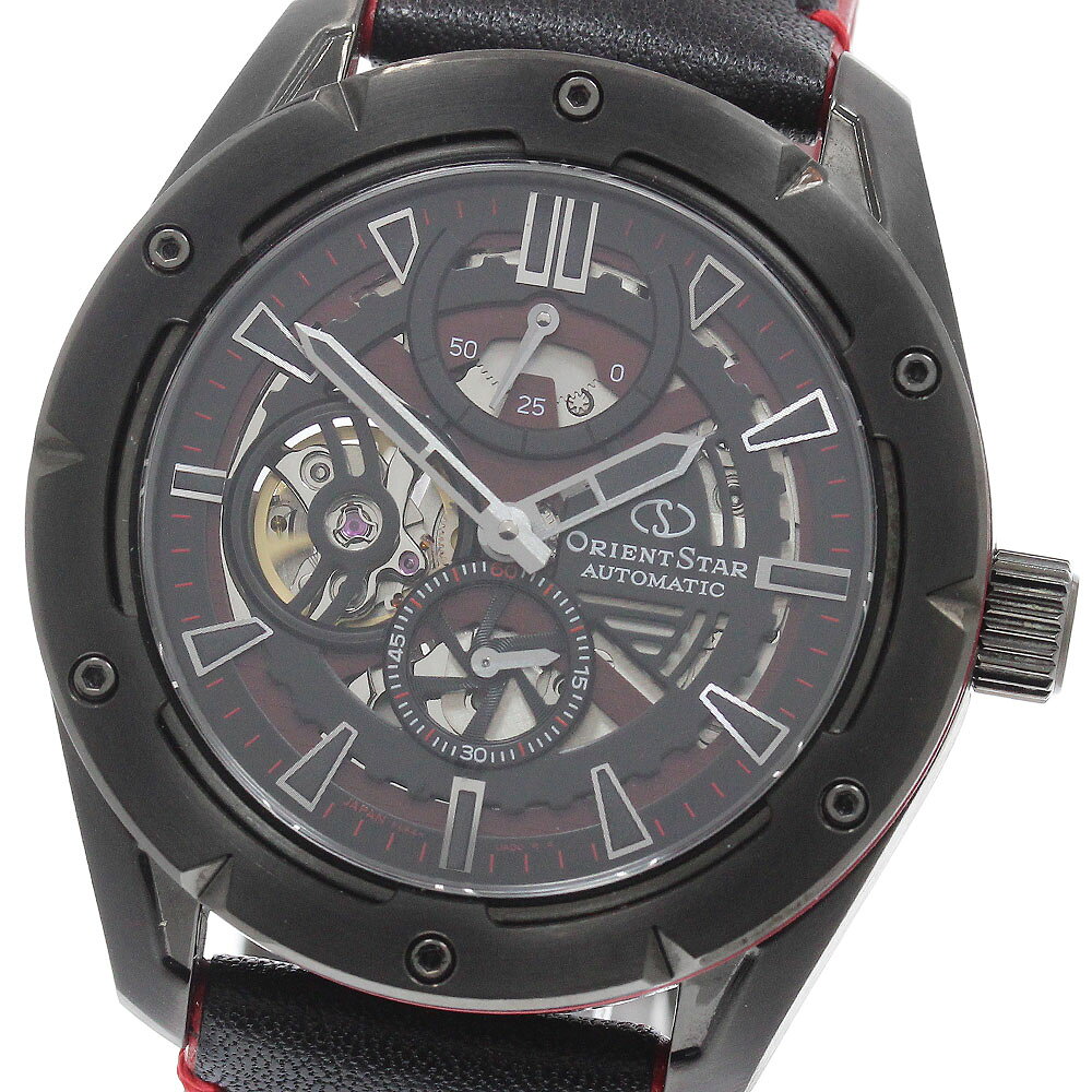 オリエント ORIENT RE-AV0A03B00B/F6F4-UAF0 オリエントスター アヴァンギャルドスケルトン 自動巻き メンズ 極美品 箱・保証書付き_968206【中古】