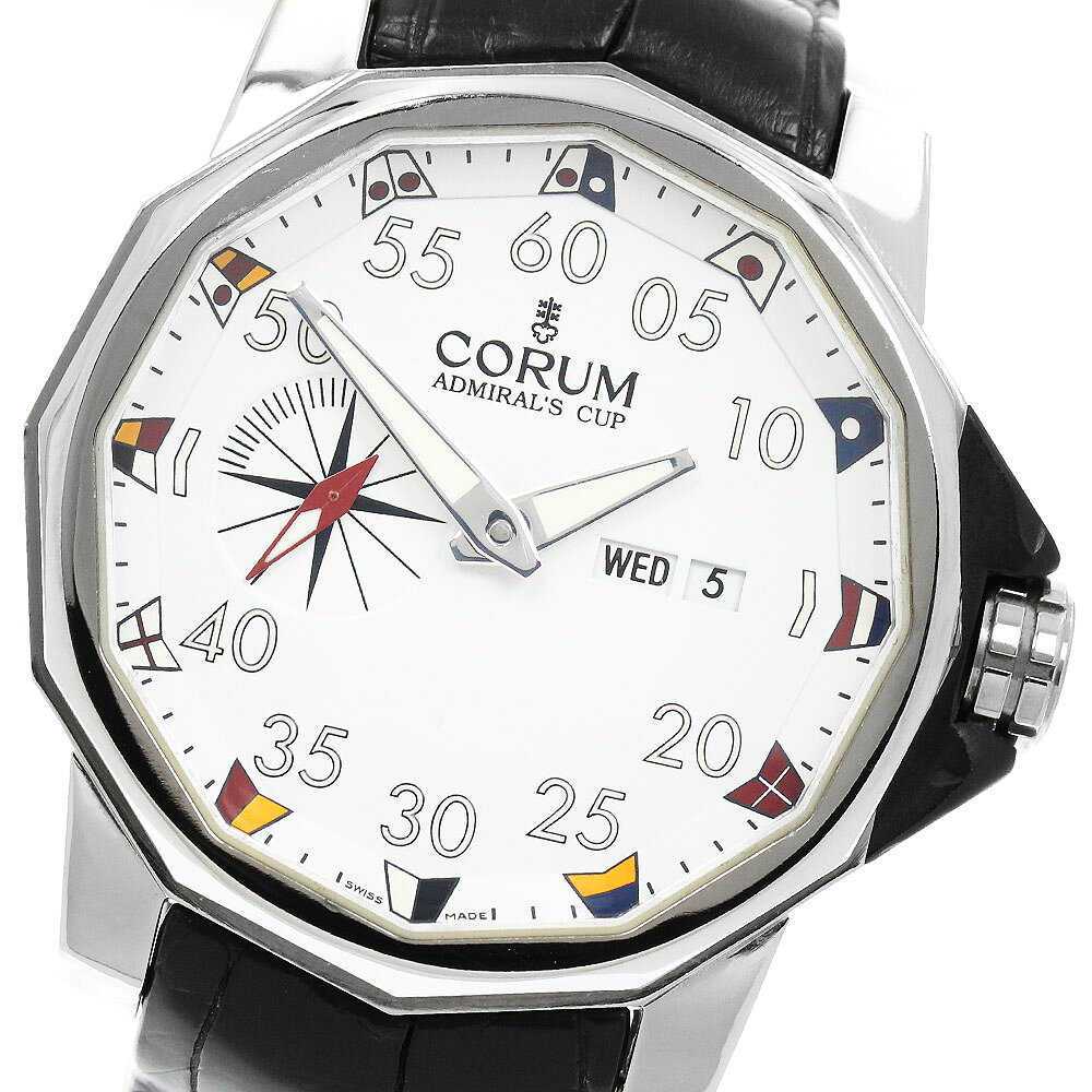 コルム CORUM 01.0001 アドミラルズカップ コンペティション 48 スモールセコンド 自動巻き メンズ _970899【中古】