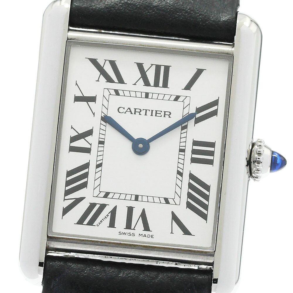 カルティエ CARTIER WSTA0041 タンクマスト LM クォーツ メンズ _971108【中古】