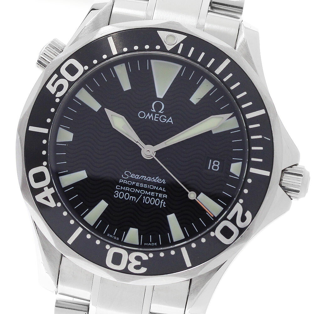 オメガ OMEGA 2254.50 シーマスター300 デイト 自動巻き メンズ _972355【中古】