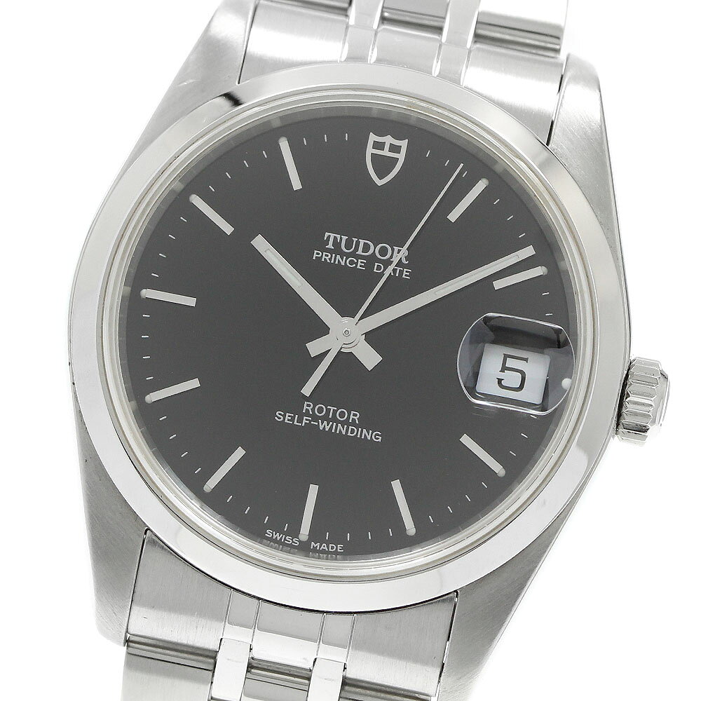 チュードル TUDOR 74000N プリンス デイト 自動巻き ボーイズ 保証書付き_973229【中古】