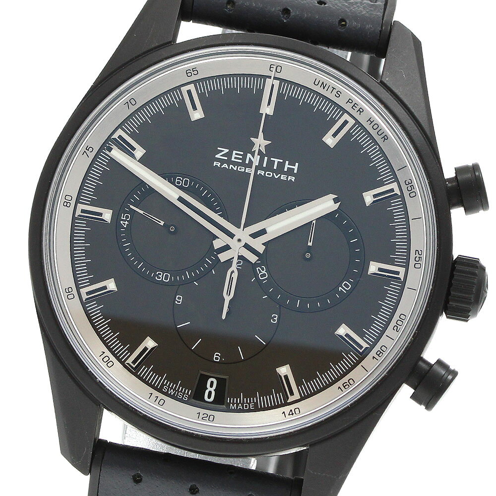 ゼニス ZENITH 24.2040.400/27.R796 エルプリメロ レンジローバー 自動巻き メンズ 美品 保証書付き_973271【中古】