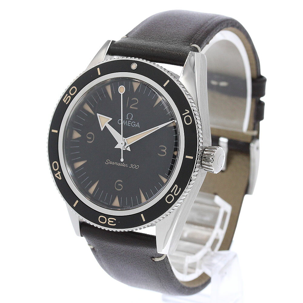 CLOSERのオメガ OMEGA 234.32.41.21.01.001 シーマスター300 コーアクシャル マスタークロノメーター 自動巻き メンズ 極美品 保証書付き_973283【中古】｜アングル3