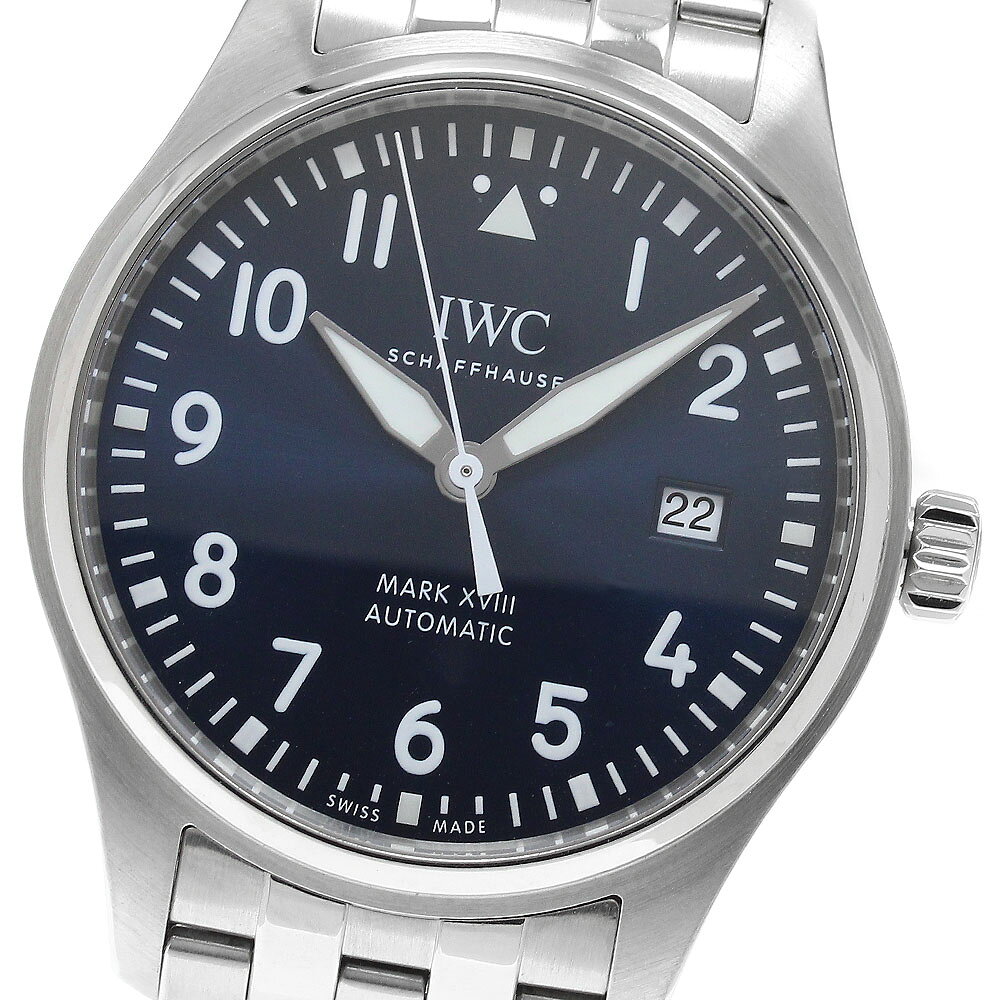 IWC IWC SCHAFFHAUSEN IW327016 パイロットウォッチ マークXV2I デイト プティ・プランス 自動巻き メンズ 保証書付き_973377