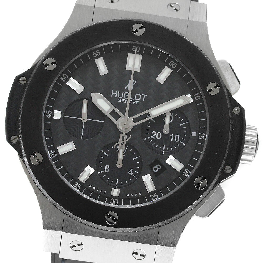 ウブロ HUBLOT 301.SM.1770.GR ビッグバン エボリューション クロノグラフ 自動巻き メンズ 良品 保証書付き_930525【中古】