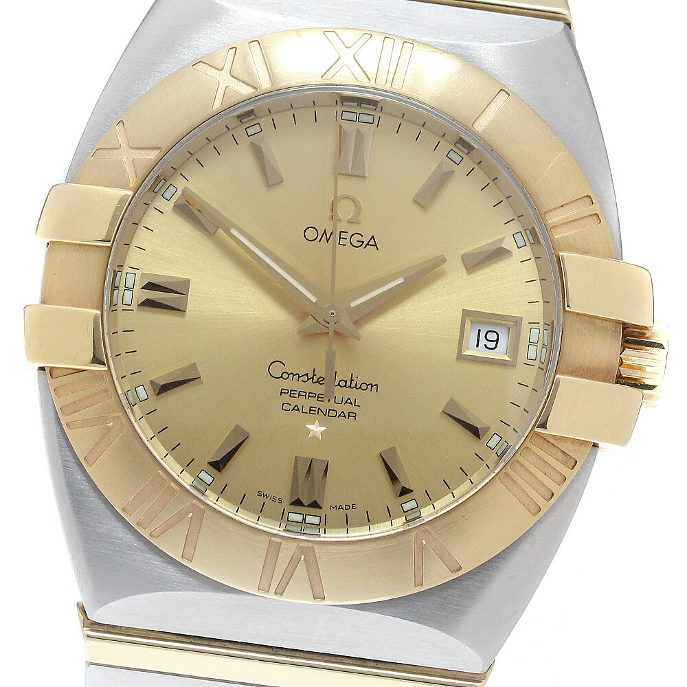 ベルト訳あり オメガ OMEGA 1213.10 コンステレーション ダブルイーグル パーペチュアルカレンダー クォーツ メンズ closer01-10271208 CLOSER パッケージ画像