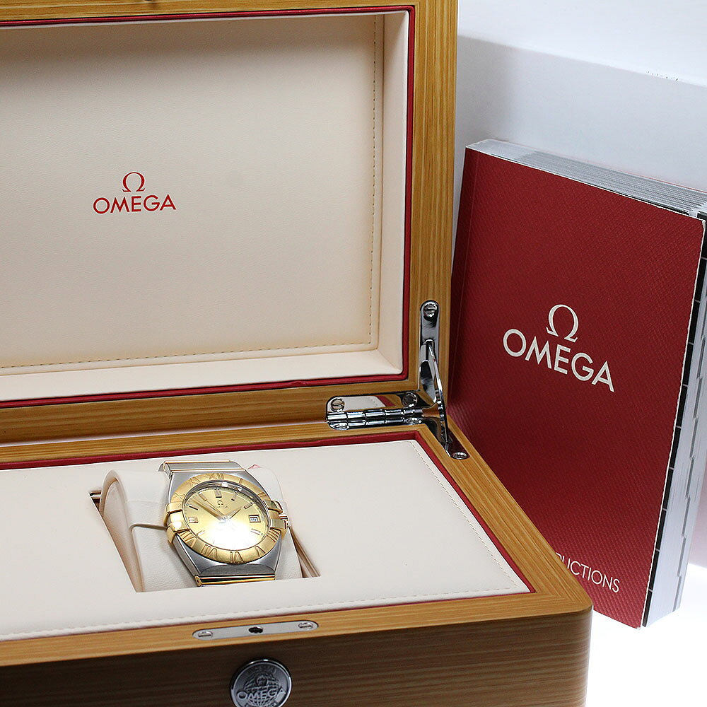 ベルト訳あり オメガ OMEGA 1213.10 コンステレーション ダブルイーグル パーペチュアルカレンダー クォーツ メンズ closer01-10271208 CLOSER サンプル画像2