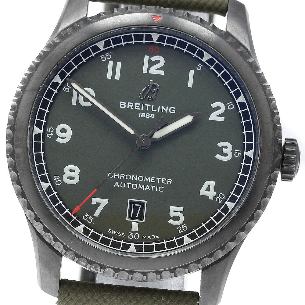 ブライトリング BREITLING M17315 アビエイター8 デイト 自動巻き メンズ _972507【中古】