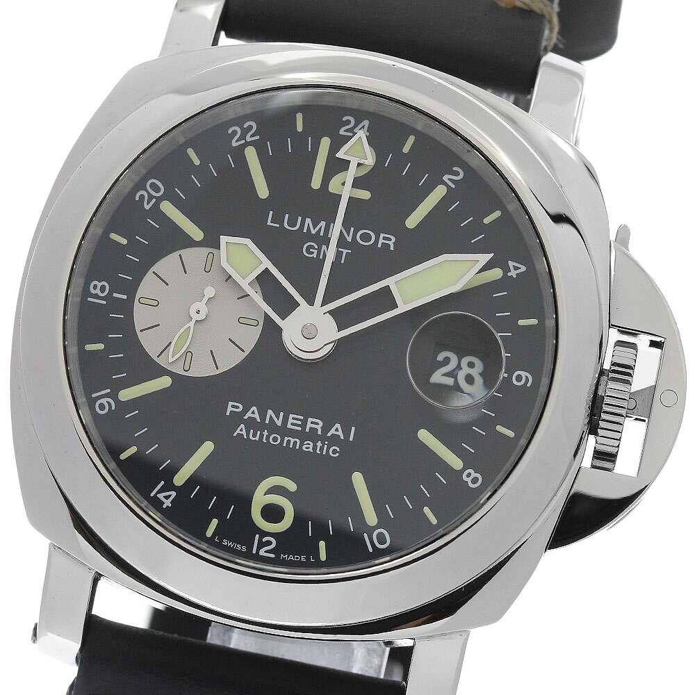 パネライ PANERAI PAM00088 ルミノール GMT デイト スモールセコンド 自動巻き メンズ 箱・保証書付き_973062