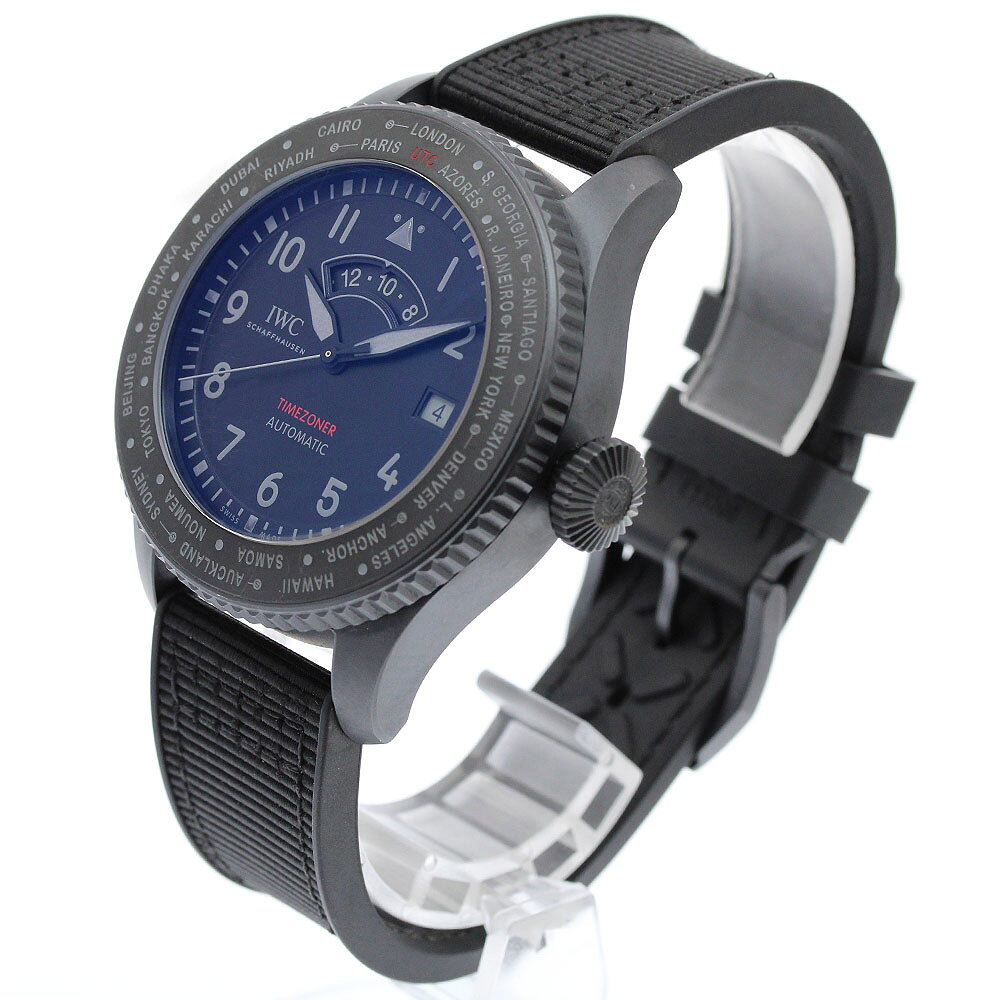 IWC SCHAFFHAUSEN IW395505 パイロットウォッチ タイムゾーナー トップガン セラタニウム 自動巻き メン closer01-10271288 CLOSER サンプル画像3