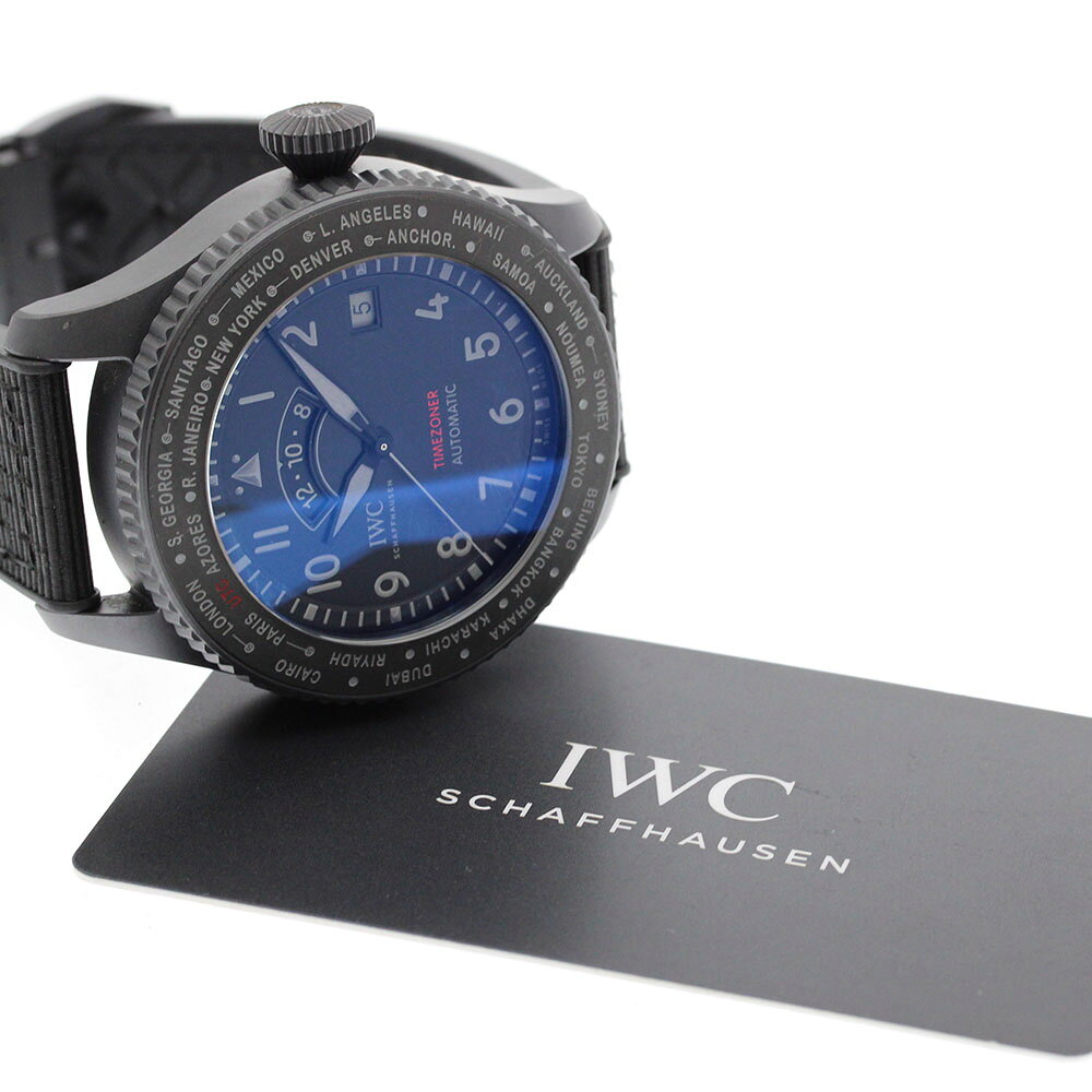 IWC SCHAFFHAUSEN IW395505 パイロットウォッチ タイムゾーナー トップガン セラタニウム 自動巻き メン closer01-10271288 CLOSER サンプル画像2