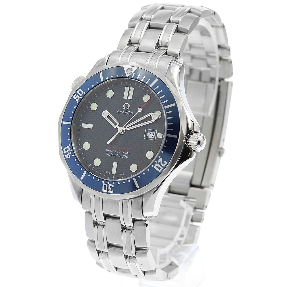 CLOSERのオメガ OMEGA 2221.80 シーマスター300 プロフェッショナル デイト クォーツ メンズ 良品 _973433【中古】｜アングル2