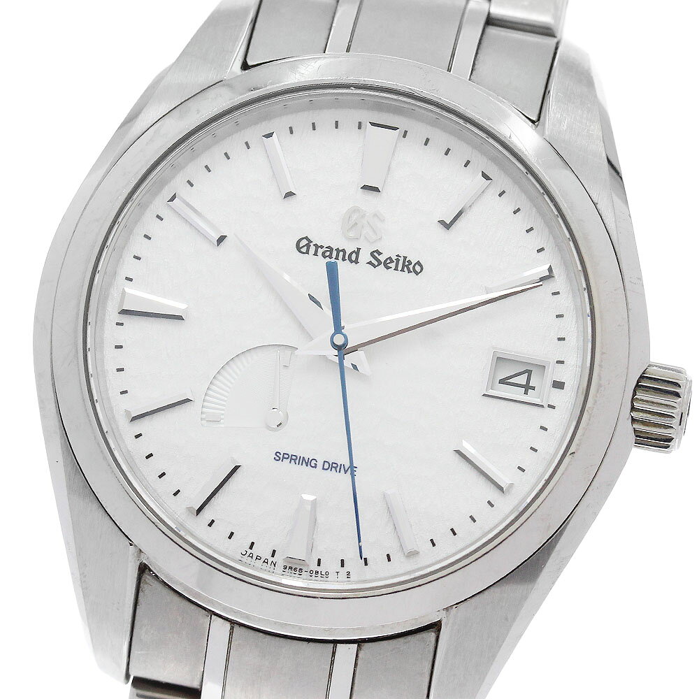 セイコー SEIKO SBGA211/9R65-0AE0 グランドセイコー 雪白パターンダイヤル スプリングドライブ メンズ 箱付き_973812【中古】