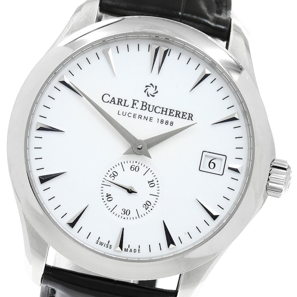 カール F.ブヘラ CARL F.BUCHERER 00.10921.08.23.01 マネロ ペリフェラル スモールセコンド 自動巻き メンズ _973879【中古】