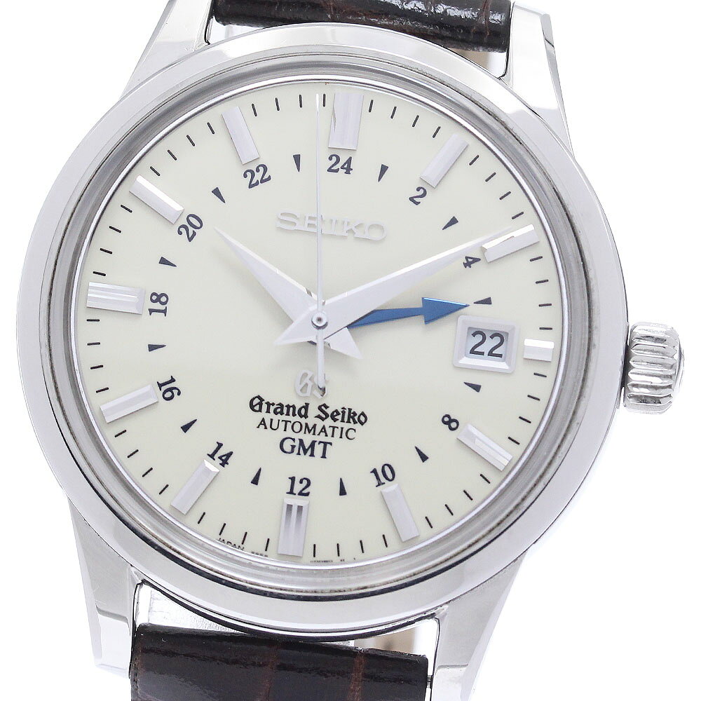 セイコー SEIKO SBGM003/9S56-00B0 グランドセイコー GMT デイト 自動巻き メンズ 良品 _964963【中古】