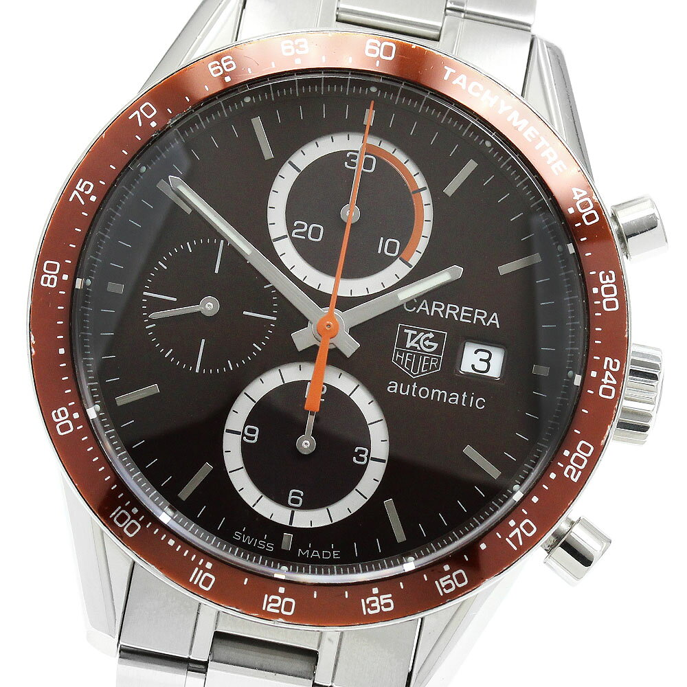 タグホイヤー TAG HEUER CV2013-3 カレラ クロノグラフ キャリバー16 自動巻き メンズ _967193【中古】