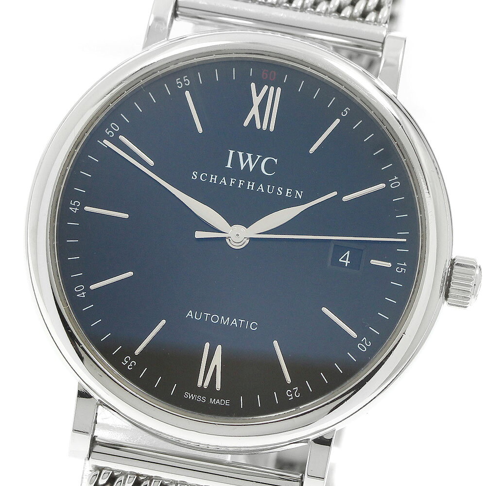 IWC IWC SCHAFFHAUSEN IW356506 ポートフィノ デイト 自動巻き メンズ