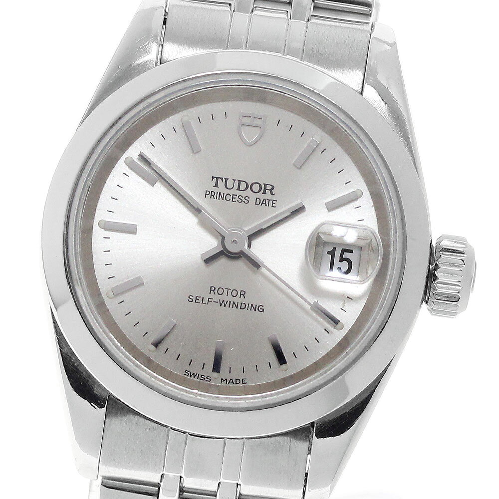チュードル TUDOR 72034 プリンス デイト WGベゼル 10Pダイヤ 自動巻き