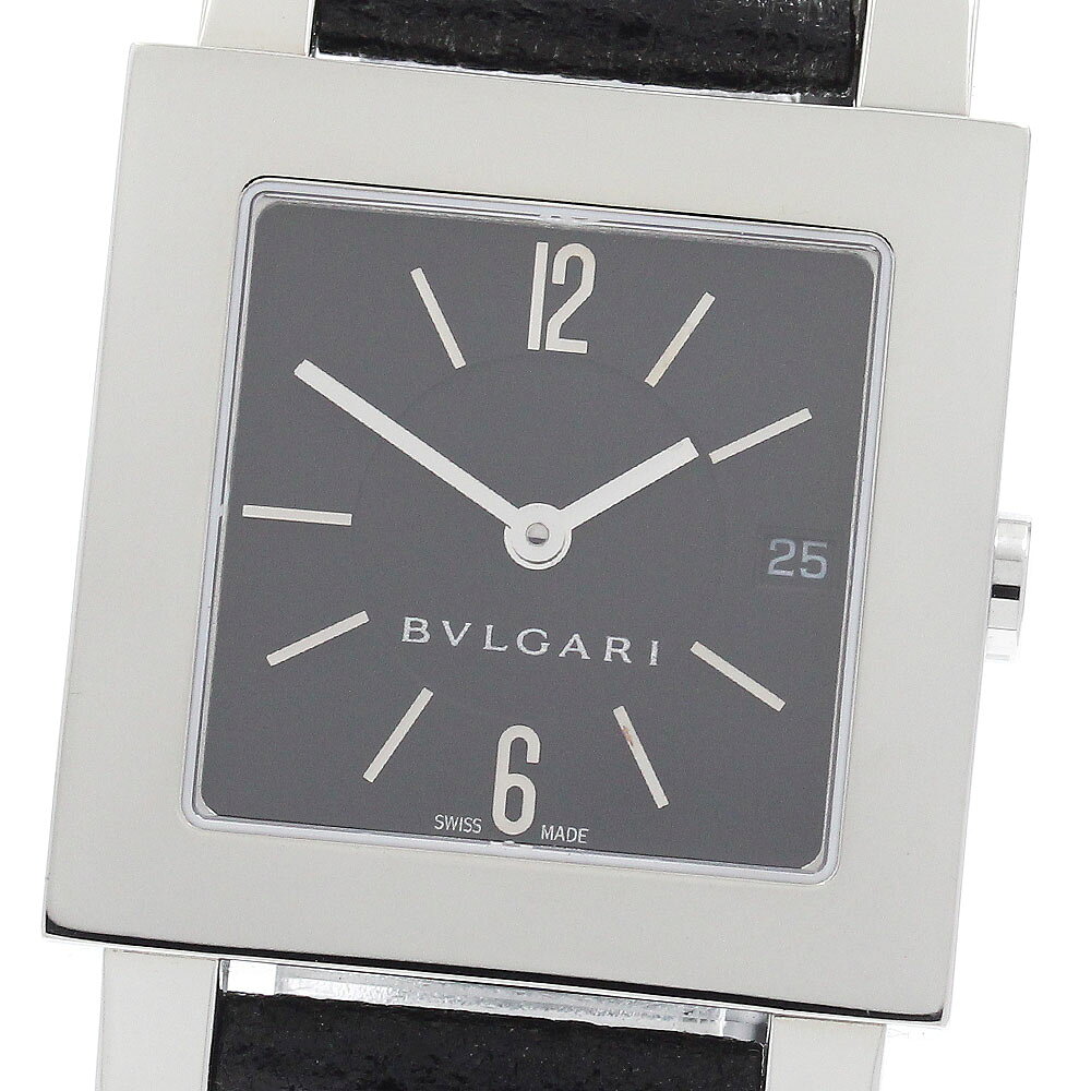 ブルガリ BVLGARI SQ27SLD クアドラード デイト クォーツ レディース 美品 _970 ...