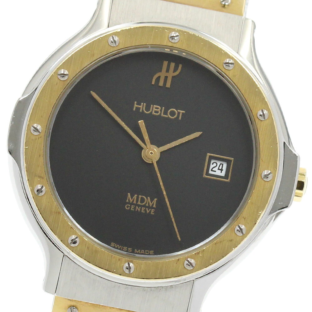 ウブロ HUBLOT 1391.2 MDM クラシック K18YGベゼル クォーツ レディース _972208【中古】